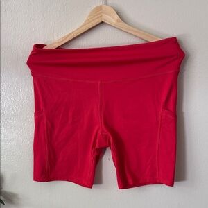 Old Navy Red Women's Bike Shorts